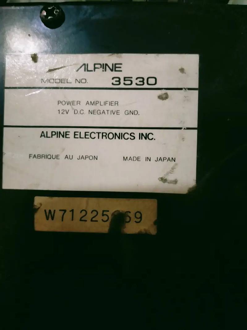 Alpine made japan 11