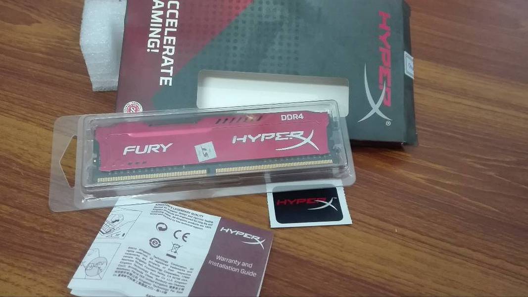 HyperX Fury 8GB DDR4 RAM 2666MHz CL16 1