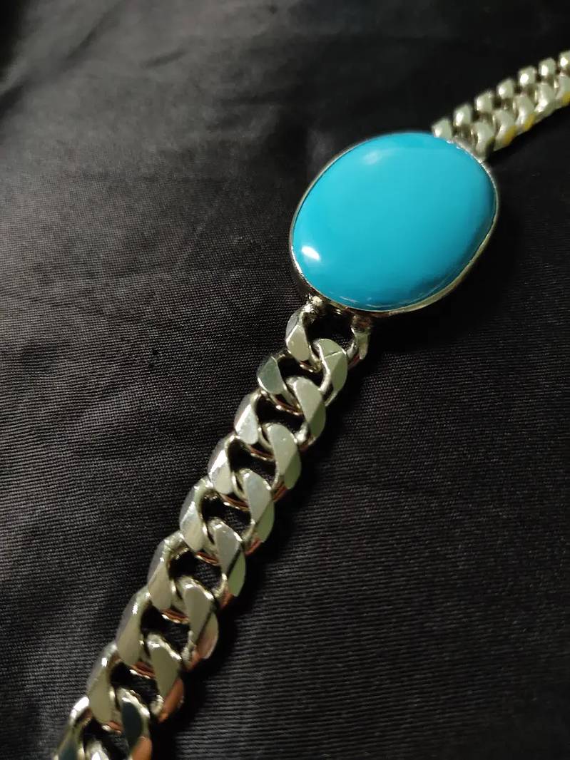 Bracelet & Chain Silver & Artificial 9