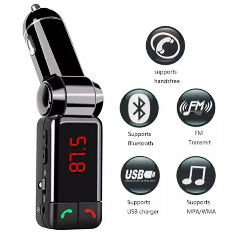 FM Modulator Car MP3 Player Handsfree Wireless Bluetooth Kit Fm Transm 1