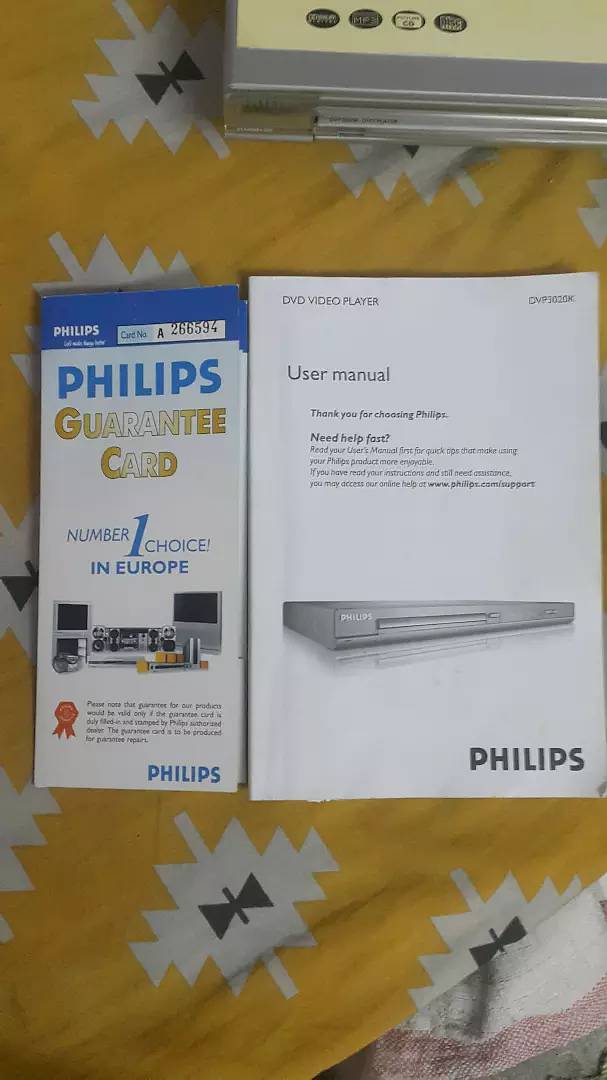 Philips DVD Video Player 2