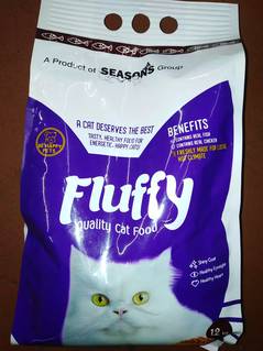 seasons fluffy cat food