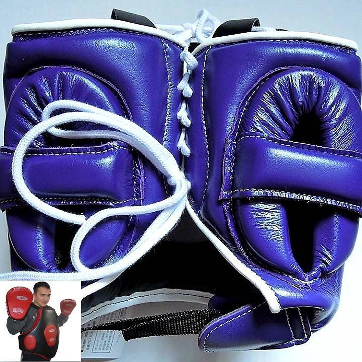 MMA UFC PU Leather Boxing Gloves Sparring Kick Thai Gym Half Mitt 6