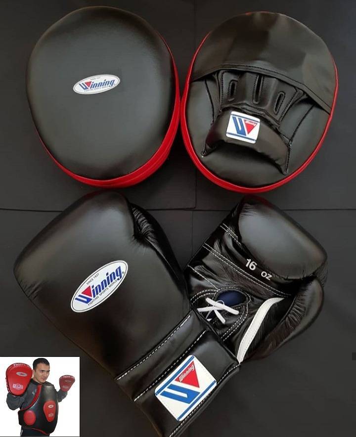 MMA UFC PU Leather Boxing Gloves Sparring Kick Thai Gym Half Mitt 3