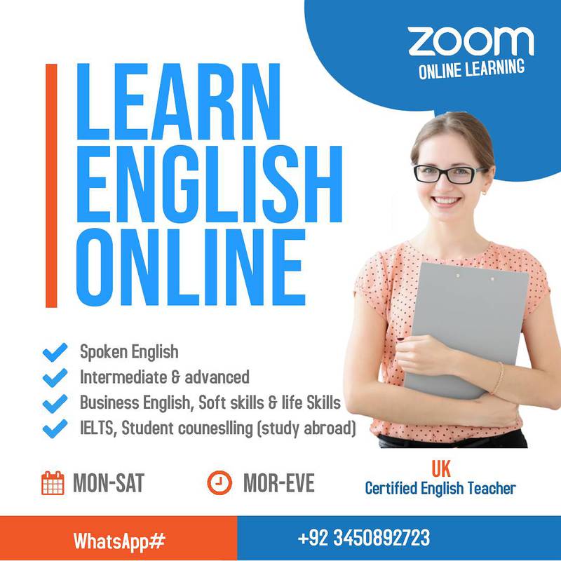 Spoken English and IELTS online classes 1