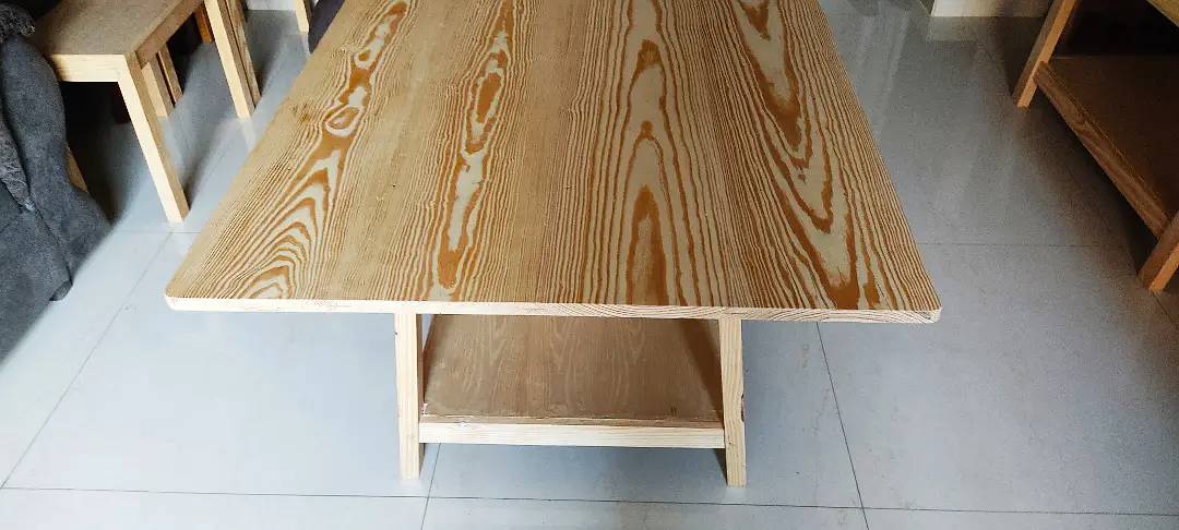 multi purpose solid wooden table is for sale. 5