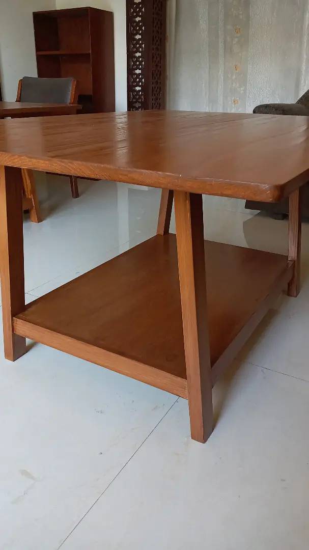 multi purpose solid wooden table is for sale. 7