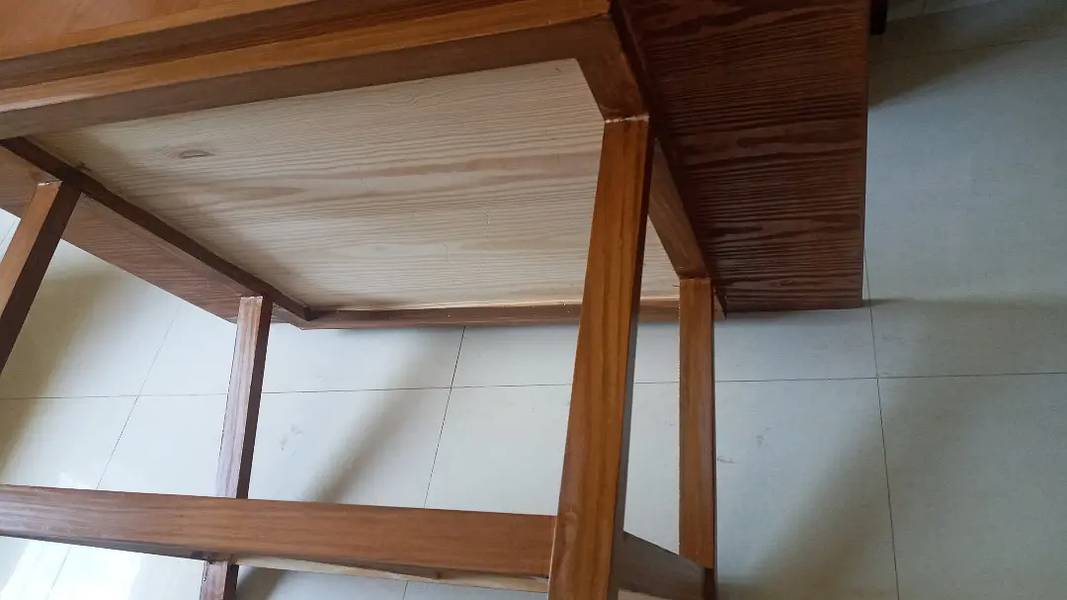 multi purpose solid wooden table is for sale. 10