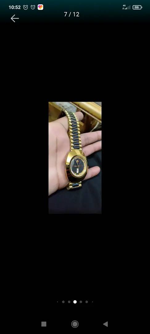 Rado diastar original watch model 058. 1