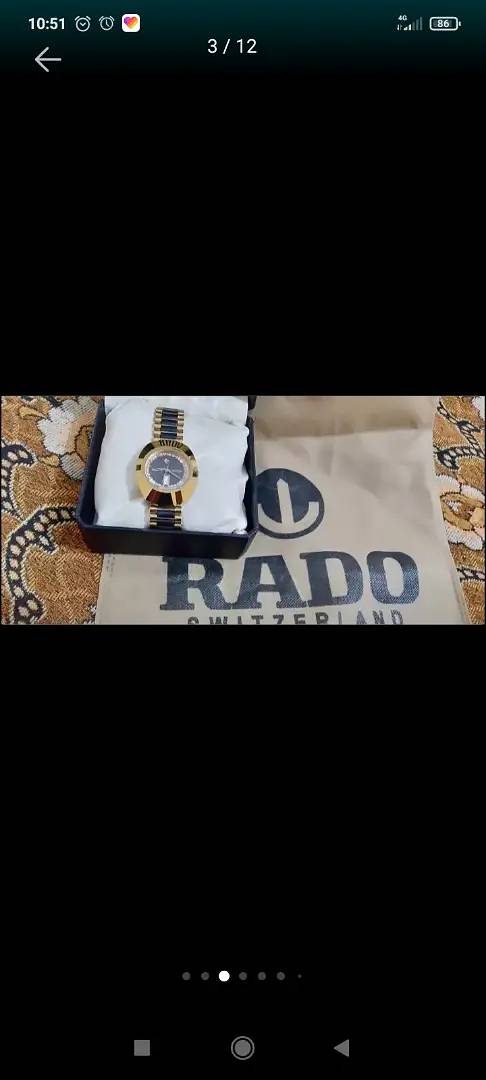 Rado diastar original watch model 058. 2