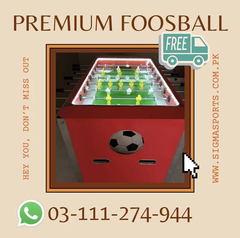 Foosball | Table Football | Best Quality 0
