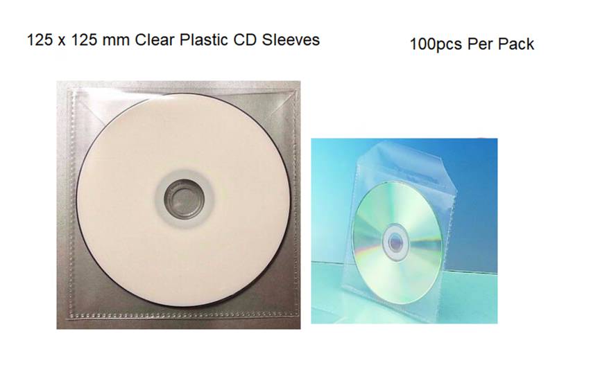 Clear CD Sleeves 2