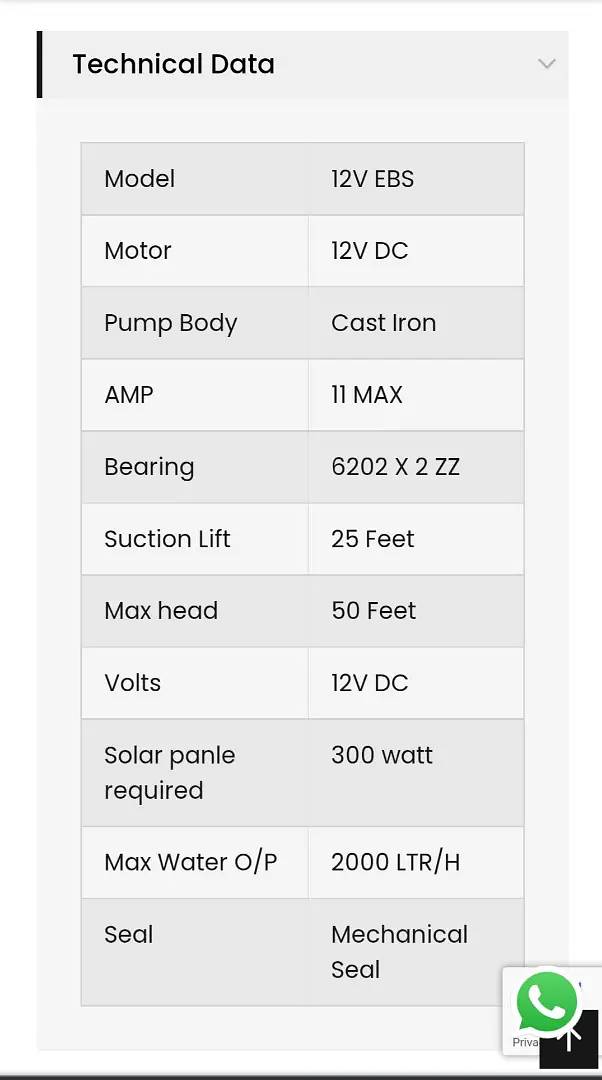 Shahzad Dc Pump  12 Volt 2