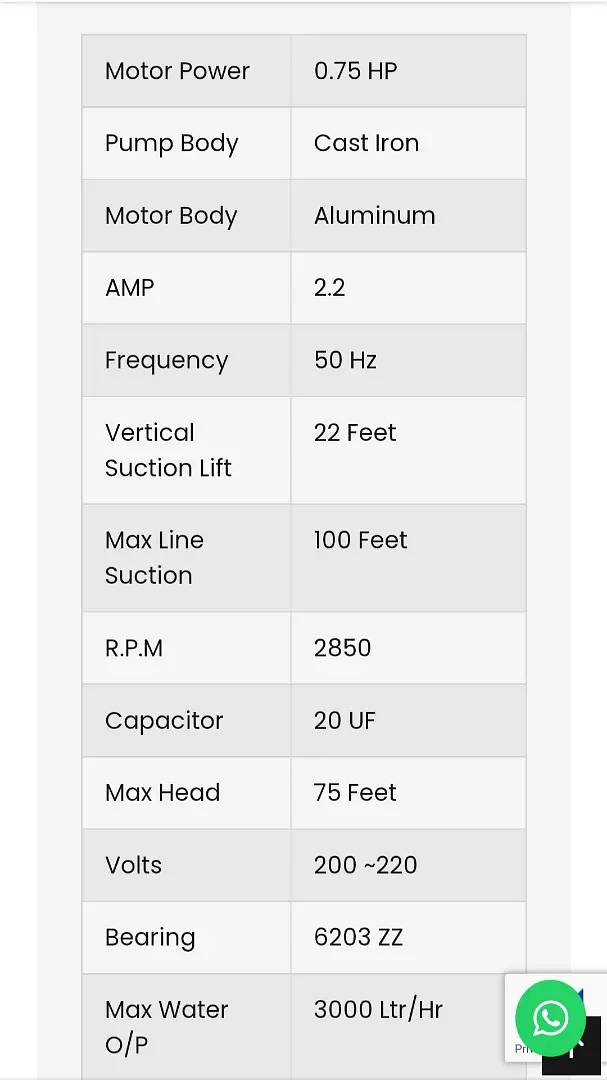 SP+1 vaccum Shahzad Pump 1