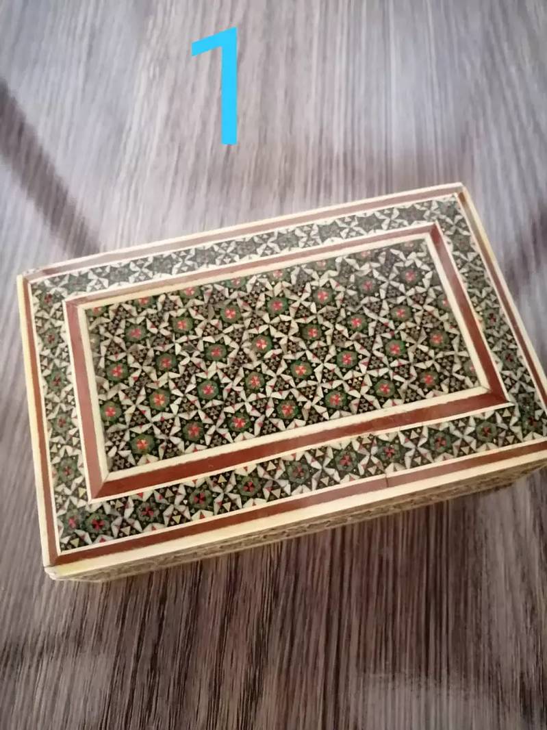 Jewellery box wooden Itlain 1
