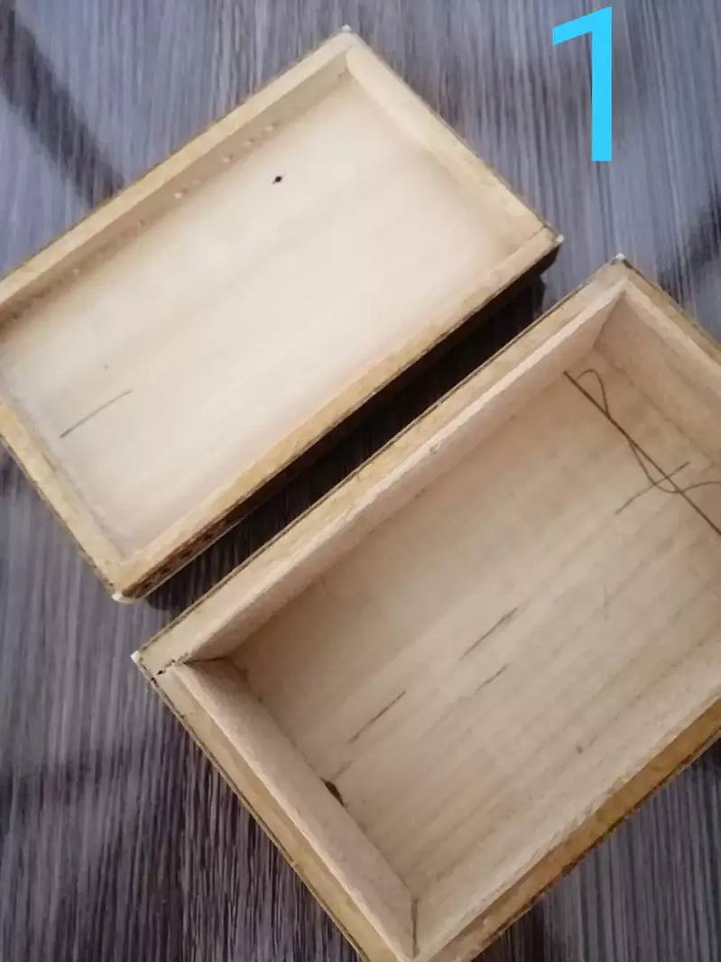Jewellery box wooden Itlain 3