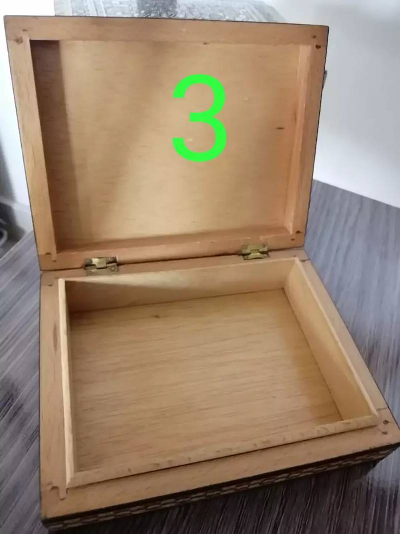 Jewellery box wooden Itlain 7