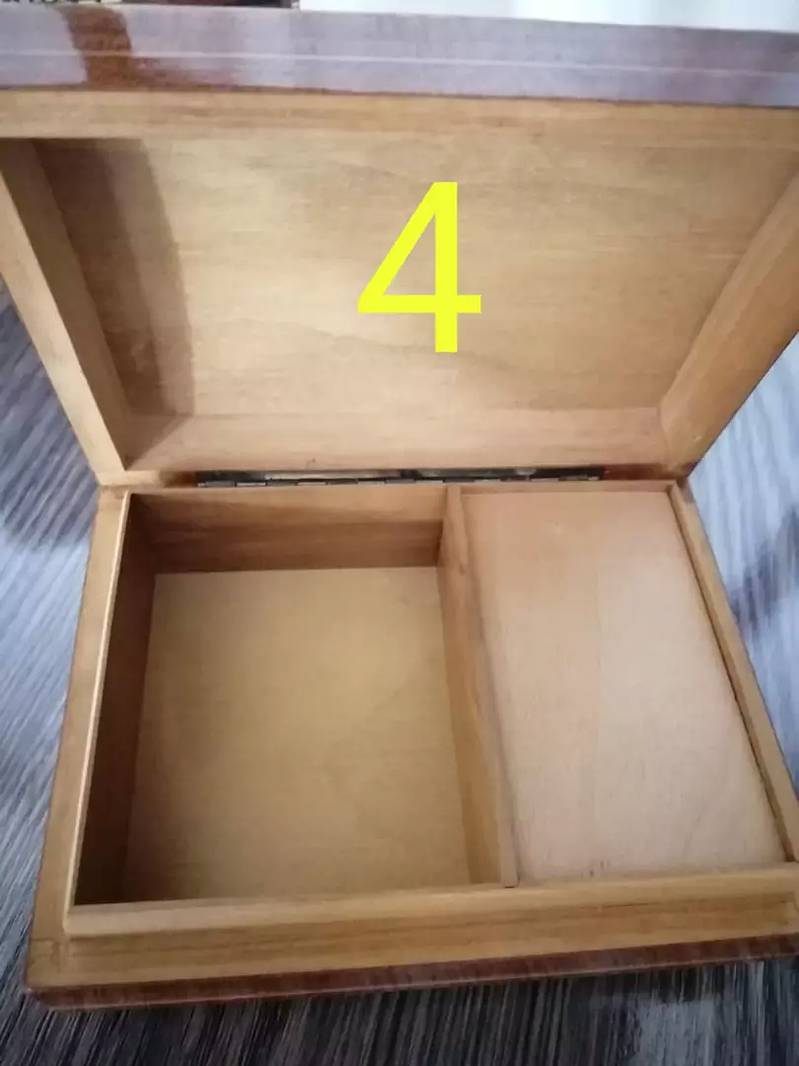 Jewellery box wooden Itlain 11