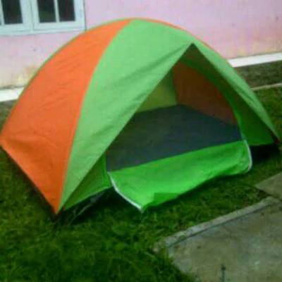 Parachute camping tent, headlamps, down jacket , trekking shoes 0