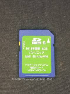NISSAN MM112 MM312 MM113D MM114D MM115D  Inserting a memory card 0