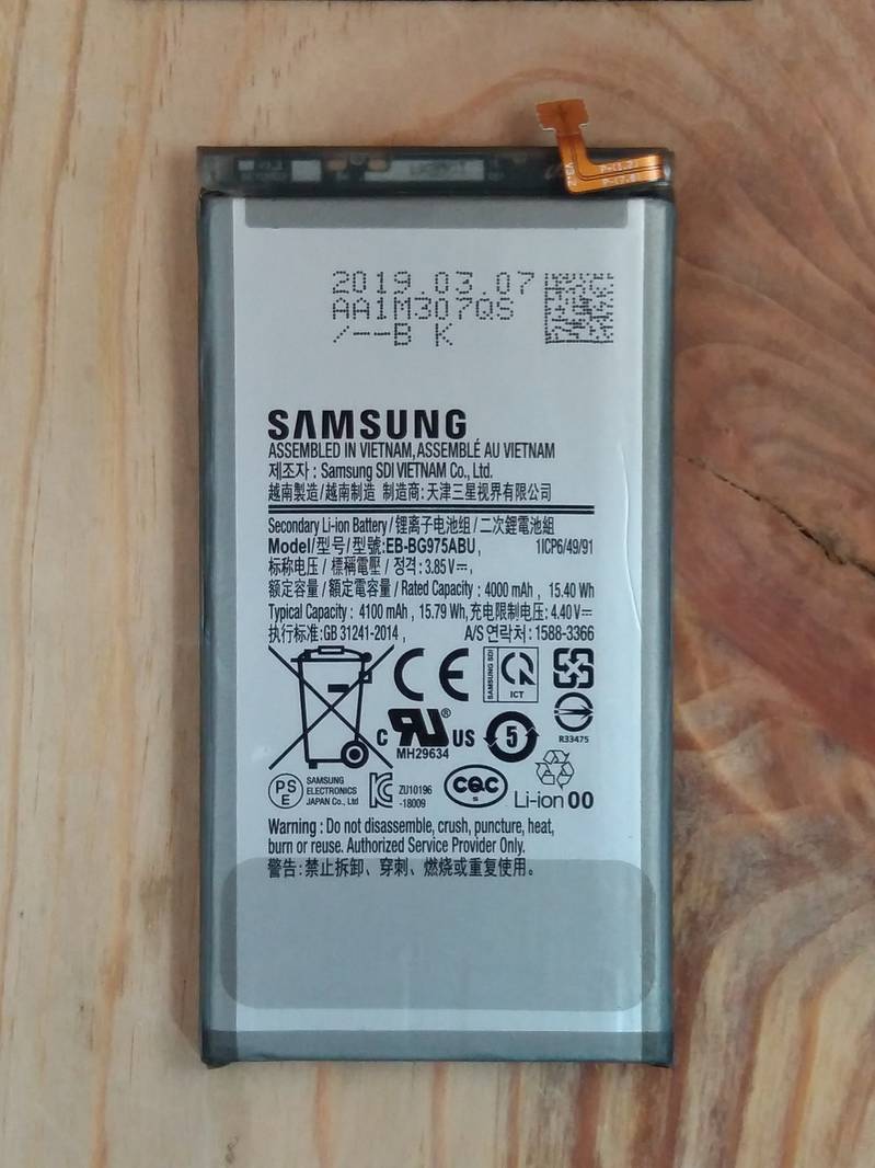 Samsung Galaxy S10 Plus Battery at Good Price 4100 mAh 1