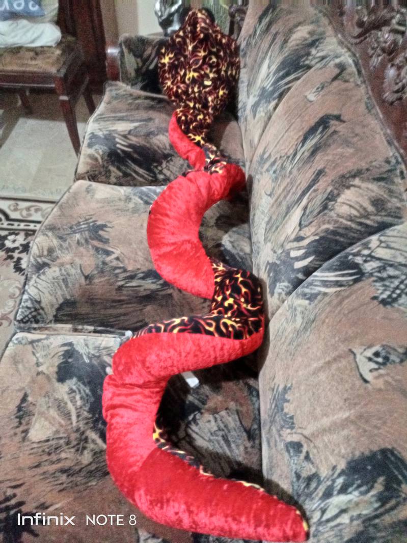 Crazy Snake Imported Stuff 8 feet Suff Toy 6