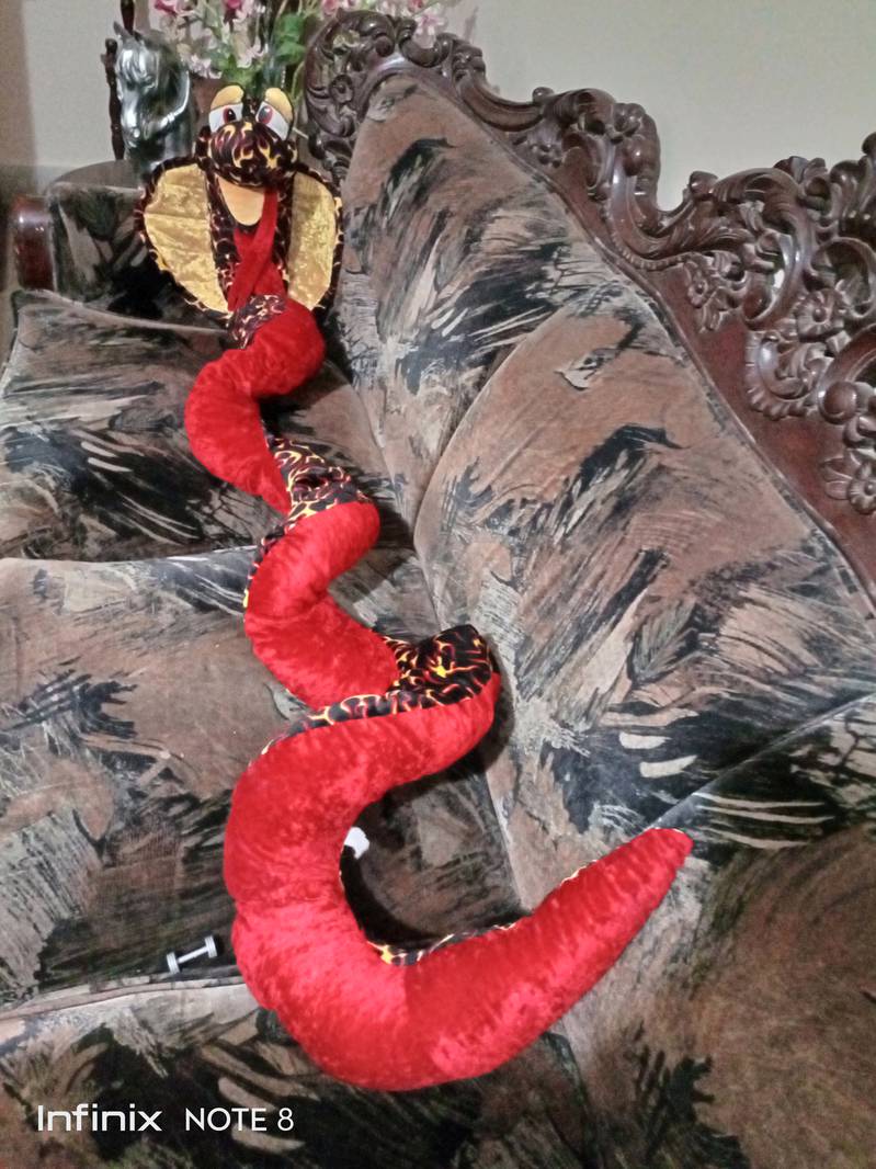 Crazy Snake Imported Stuff 8 feet Suff Toy 7