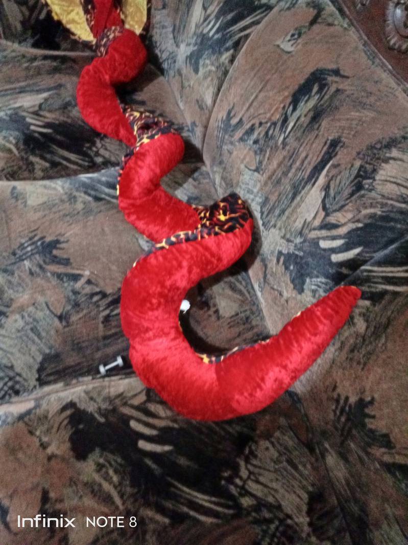 Crazy Snake Imported Stuff 8 feet Suff Toy 10