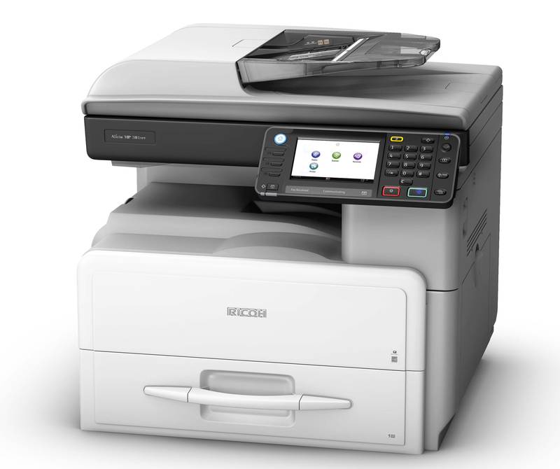 Ricoh MP301 Reconditioned A4 size MFP arrived 0