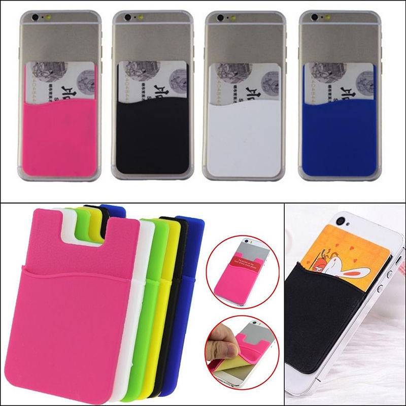 Back Cover Card Holder Pouch For Cell Phone 1