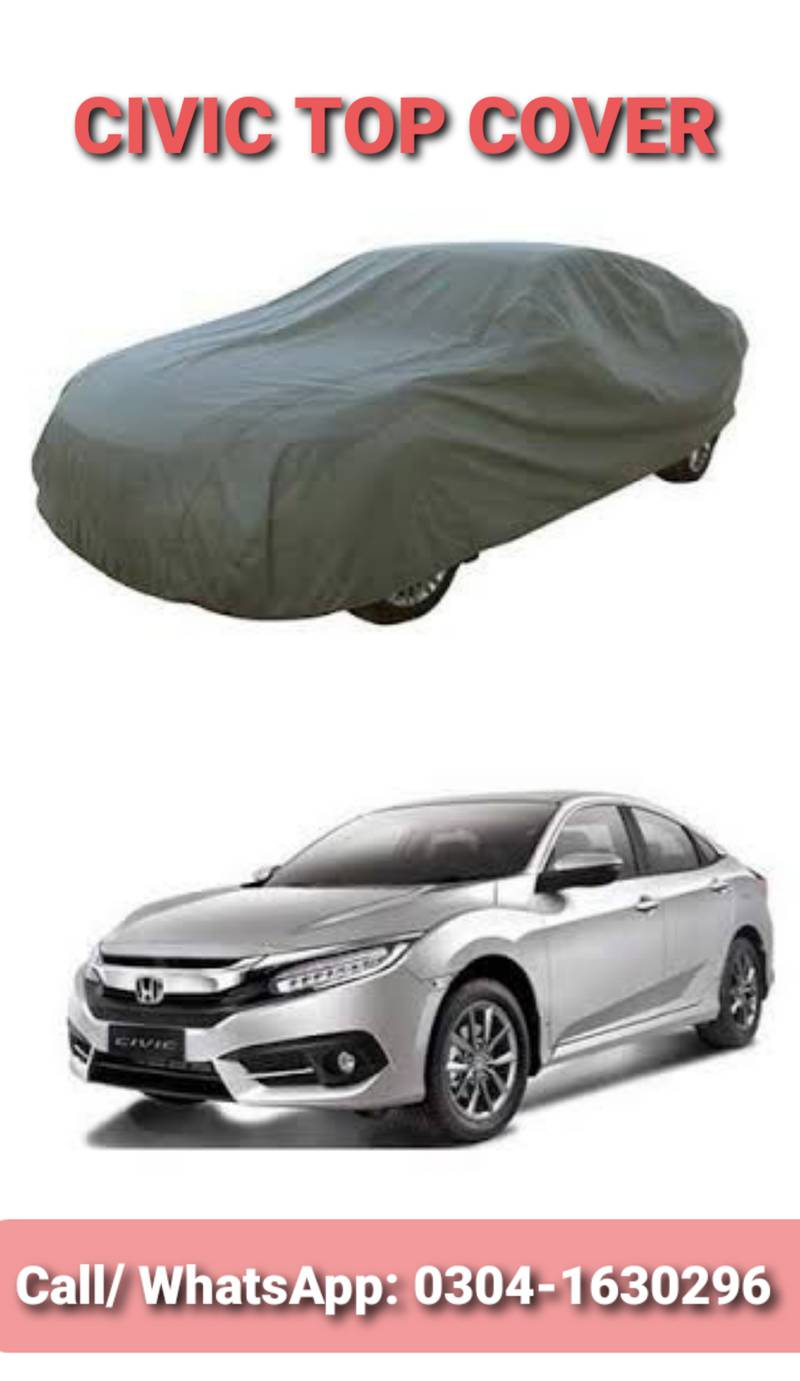 Car Parking Top Cover / Bike Top Covers (All Models) 3