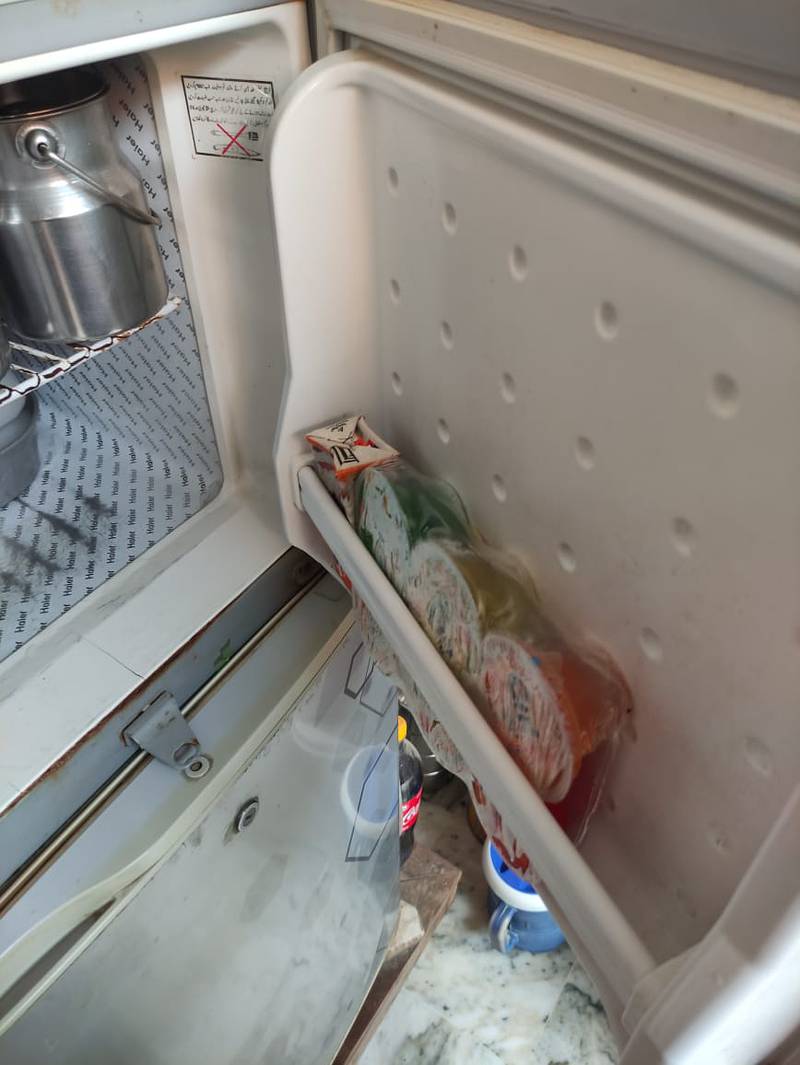 fridge haier model 155 4