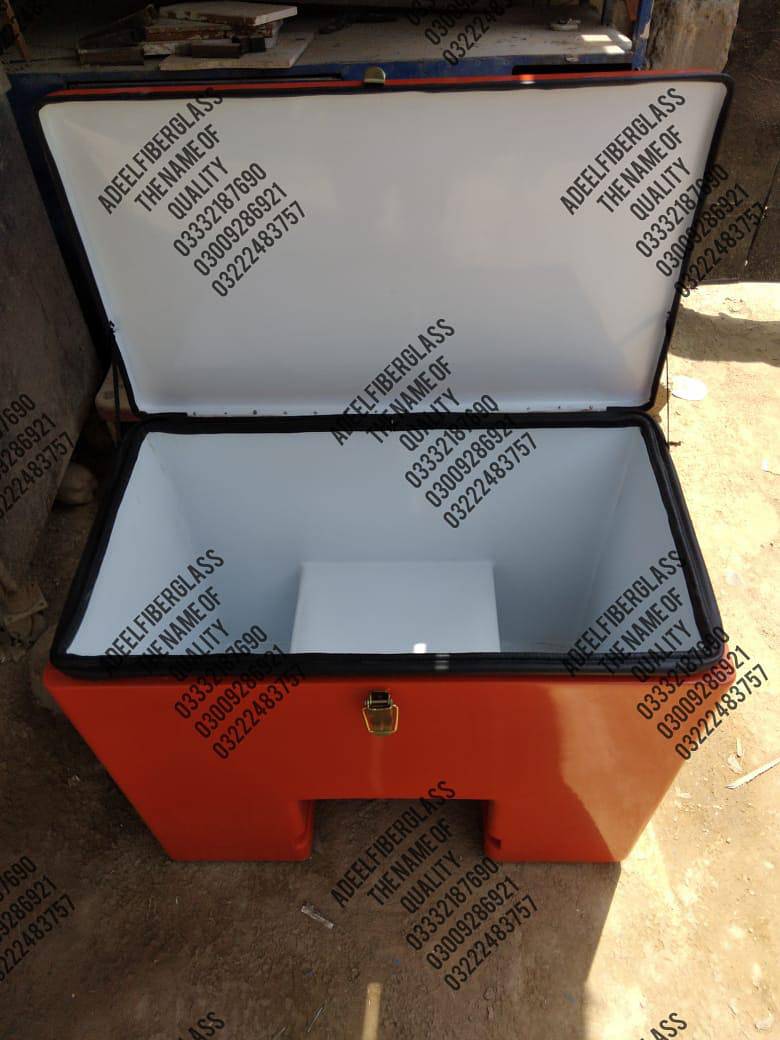 Fiber Glass Delivery Box for MilkDelivery Or Frozen Items 7