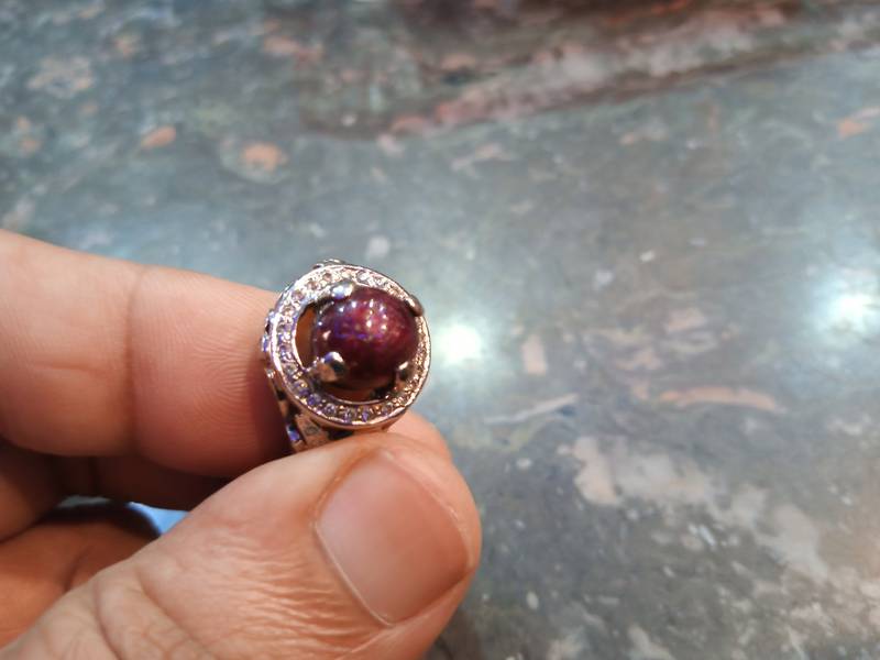 Star Ruby Ring With Certificate 3