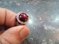 Star Ruby Ring With Certificate