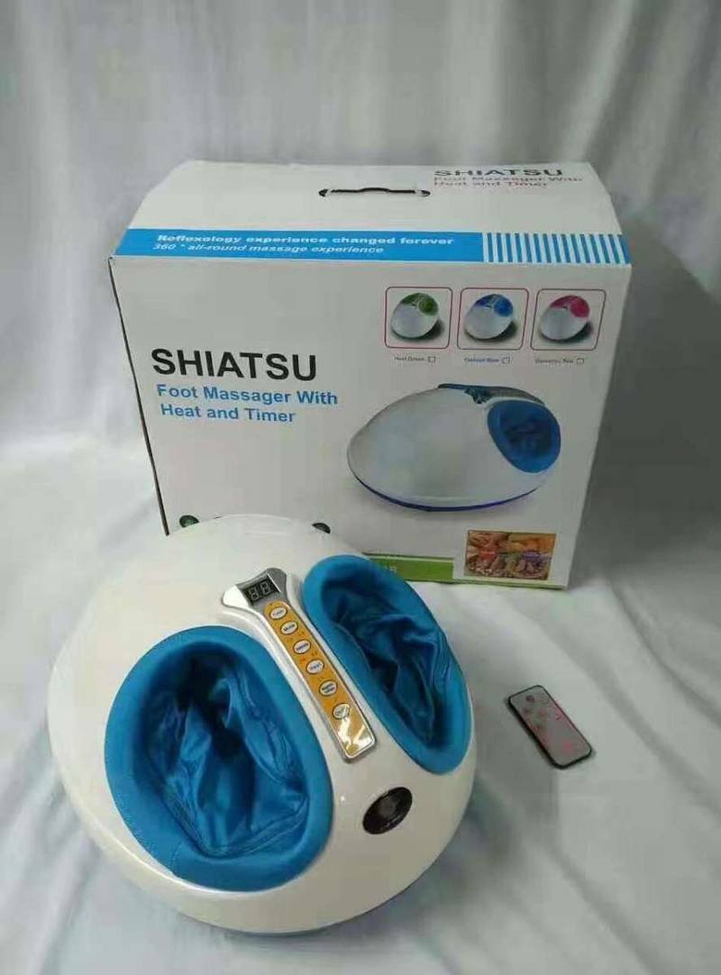 New) Shiatsu Electric Roller Air Pressure Multi Function Foot Massager 6