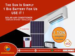 Air conditioner on solar system 1ton/1.5 ton /2ton