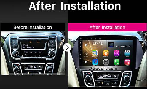 V7 Suzuki Ciaz Touch Panel LCD LED Car Android GPS navigation DVD 1