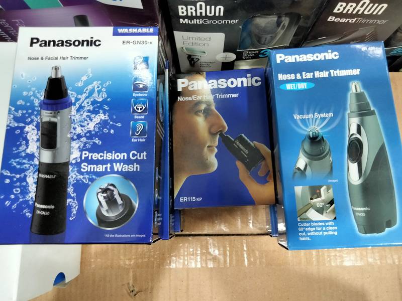 Panasonic trimmers and shavers 6