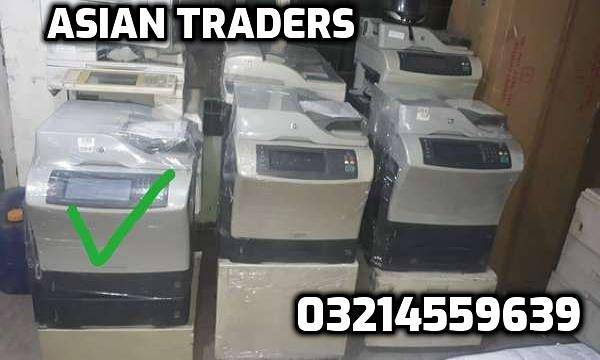 Hp laserjet 4345 Photocopier and printer and scanner at ASIAN TRADERS 0