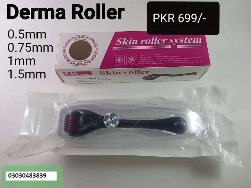 Derma Roller, for Hair and Skin Therap 0.5mm, 03_01_71_86_07_2 2