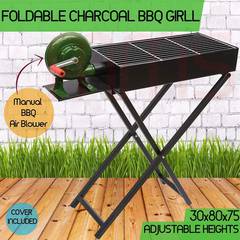 BBQ Grill With Hand Blower Big 0