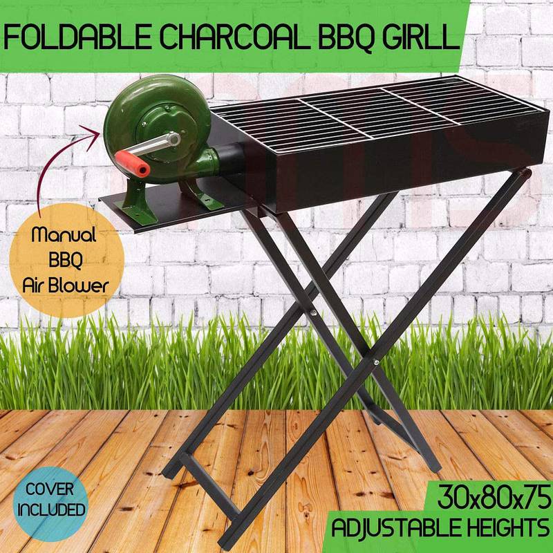 BBQ Grill With Hand Blower Big 0