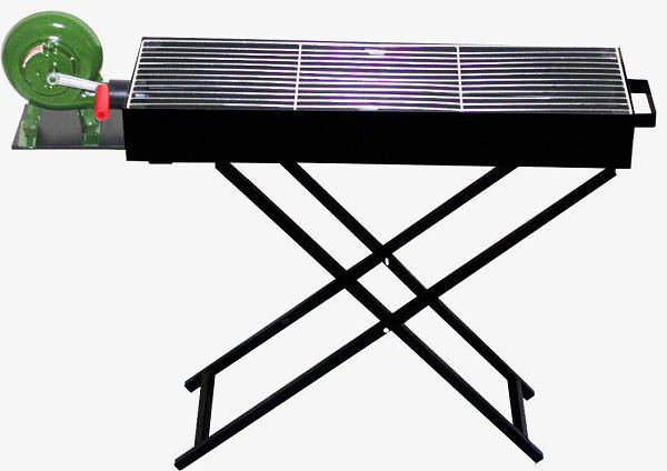 BBQ Grill With Hand Blower Big 2