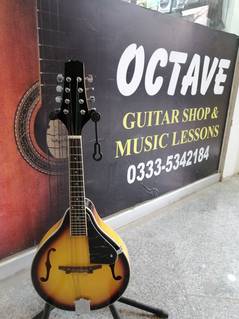 Acoustic Mendolin Cherryburst at Octave Guitar Shop