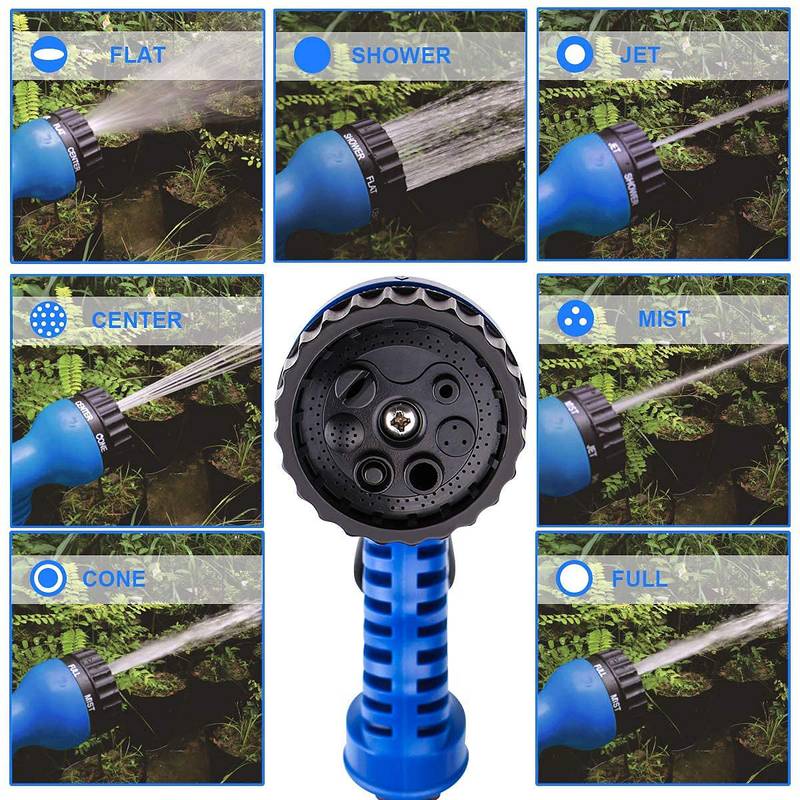 Magic Hose Water Pipe For Garden & Car Wash 100ft - Blue & Green 3