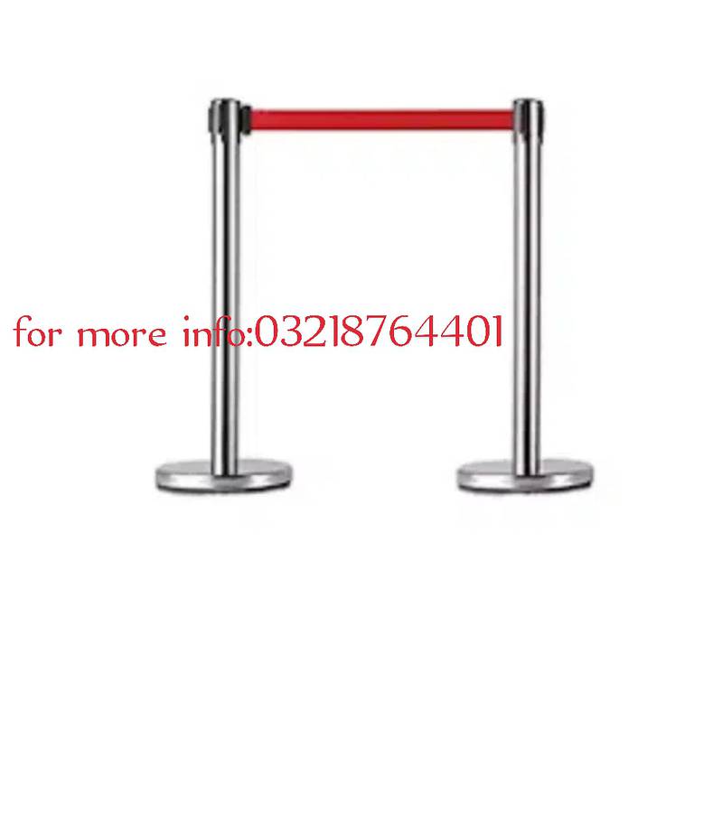queue stand queue manager queue poll stainless steel queue barrier 0
