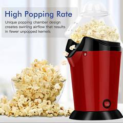 Popcorn Maker Hot Air  With Measuring Cup Oil Free Corn Machine