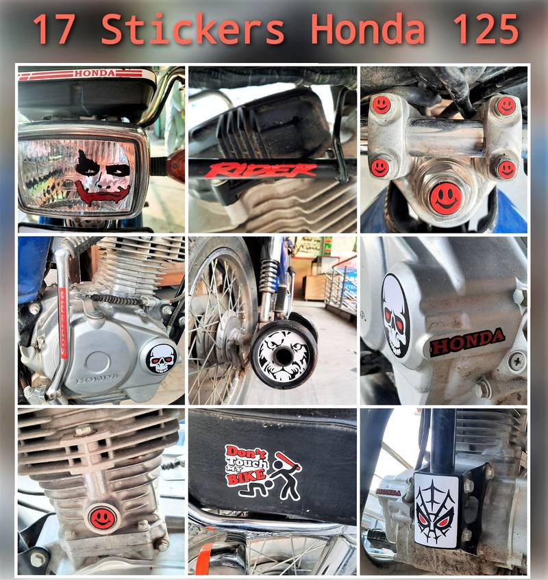 Get customized bike stickers in Rs40 to Rs50 6