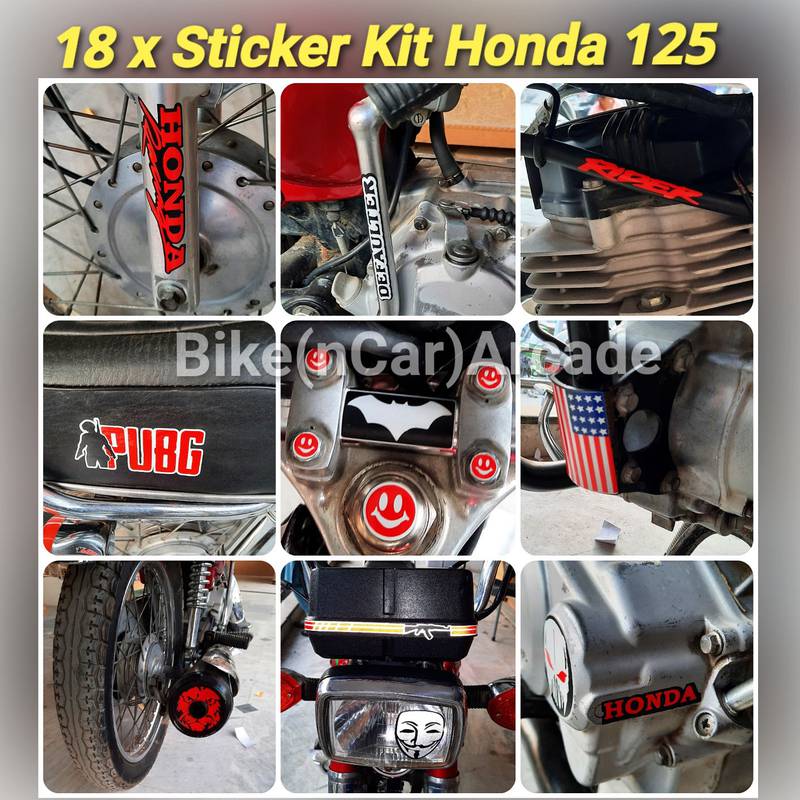 Get customized bike stickers in Rs40 to Rs50 7